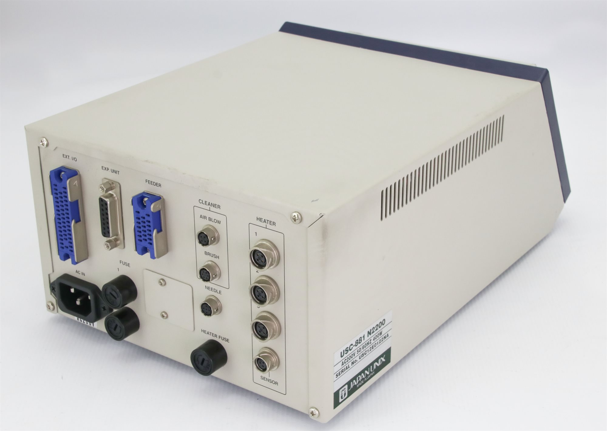 12083 JAPAN UNIX SOLDERING CONTOLLER, 200VAC, 400W, P/N: N2200 USC
